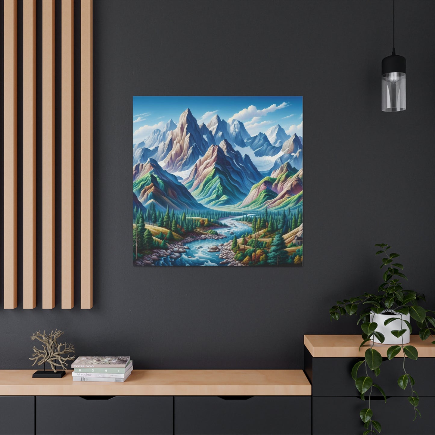 Canvas Gallery Wrap - Mountains 5