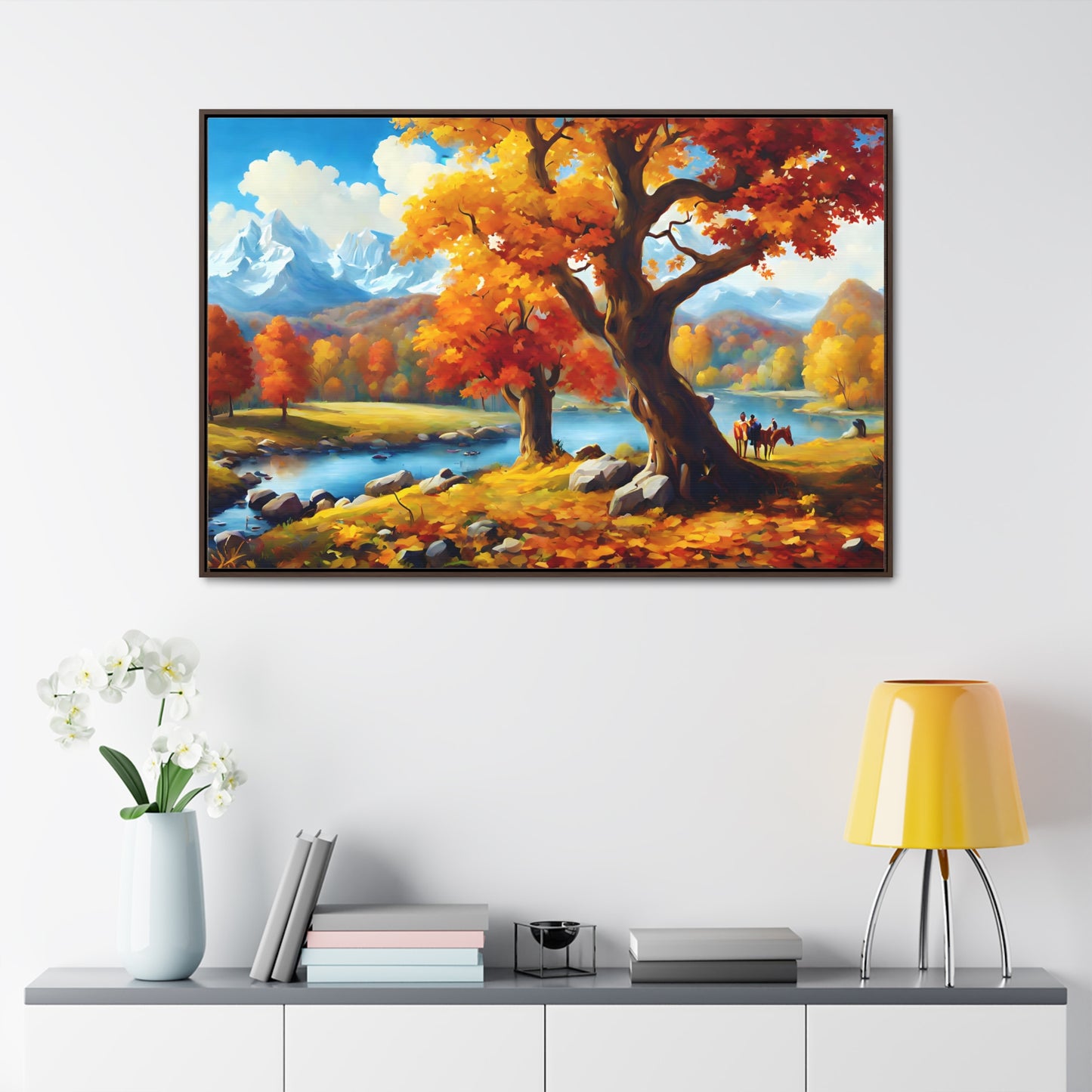 Framed Canvas Gallery Wrap - Fall 2001