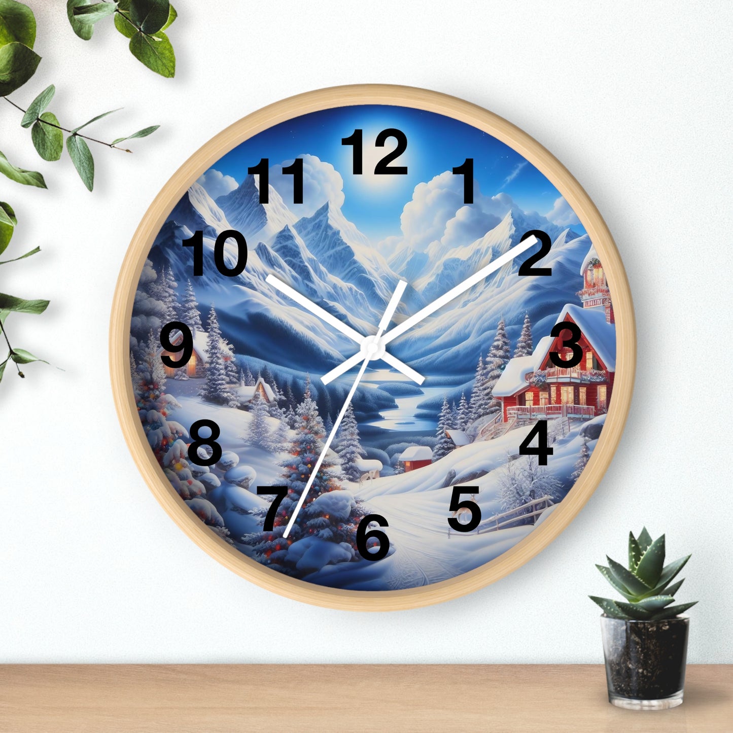 Wall Clock - Winter 106