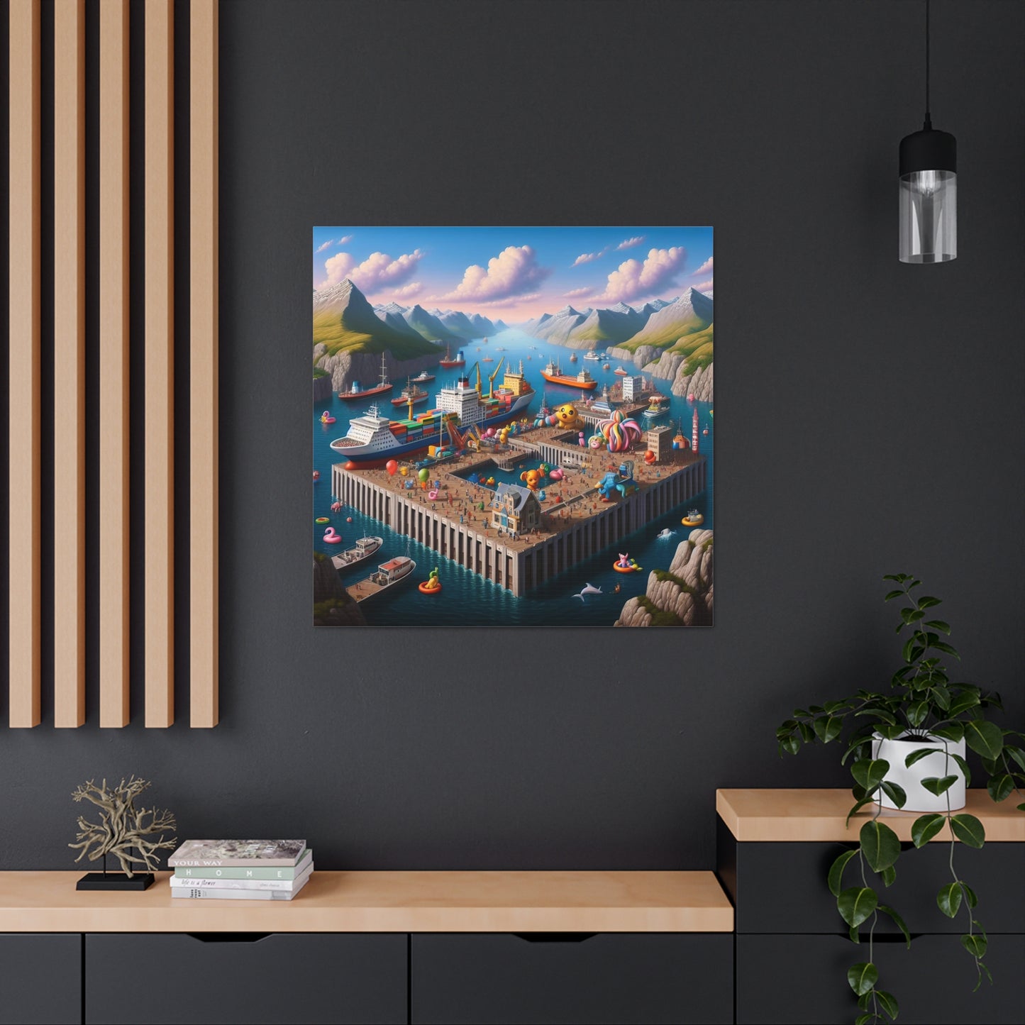 Canvas Gallery Wrap - Harbor 13