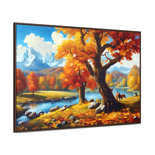 Framed Canvas Gallery Wrap - Fall 2001