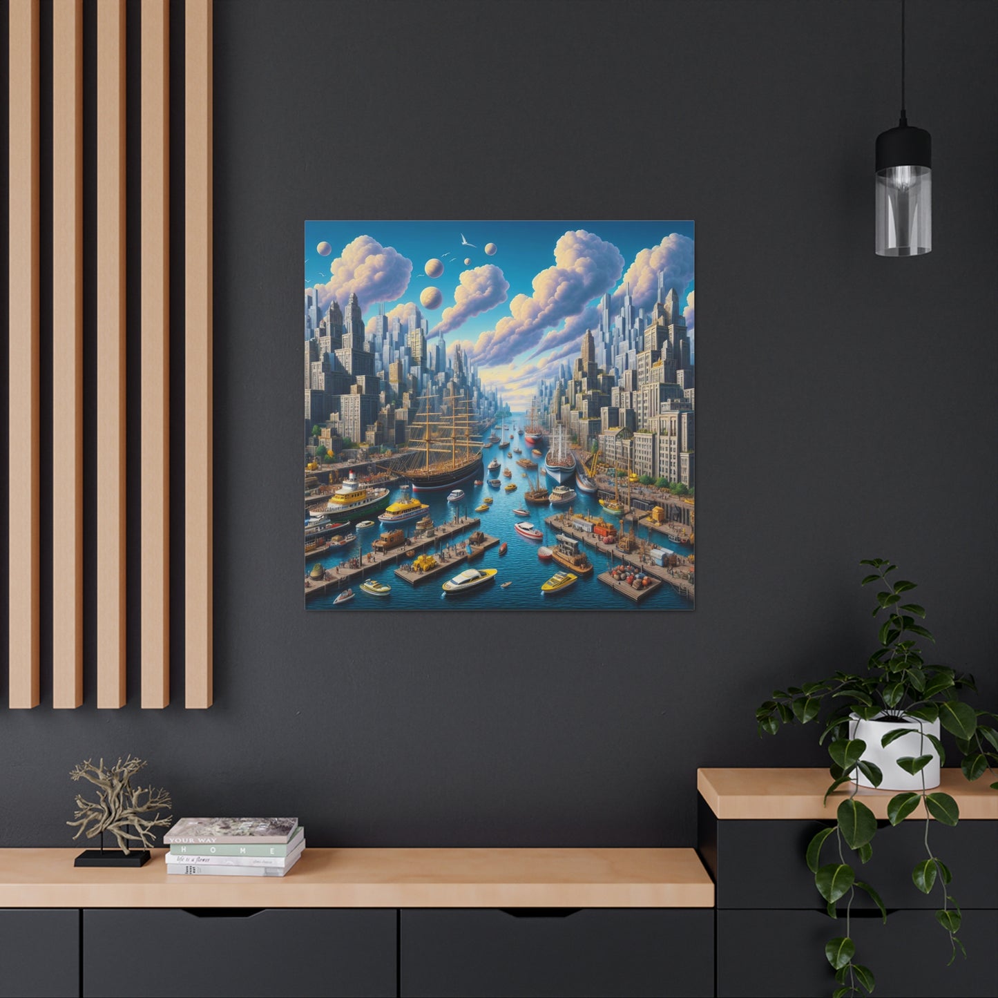 Canvas Gallery Wrap - Harbor 5