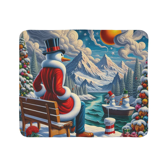 Fleece Sherpa Blanket - Winter 101