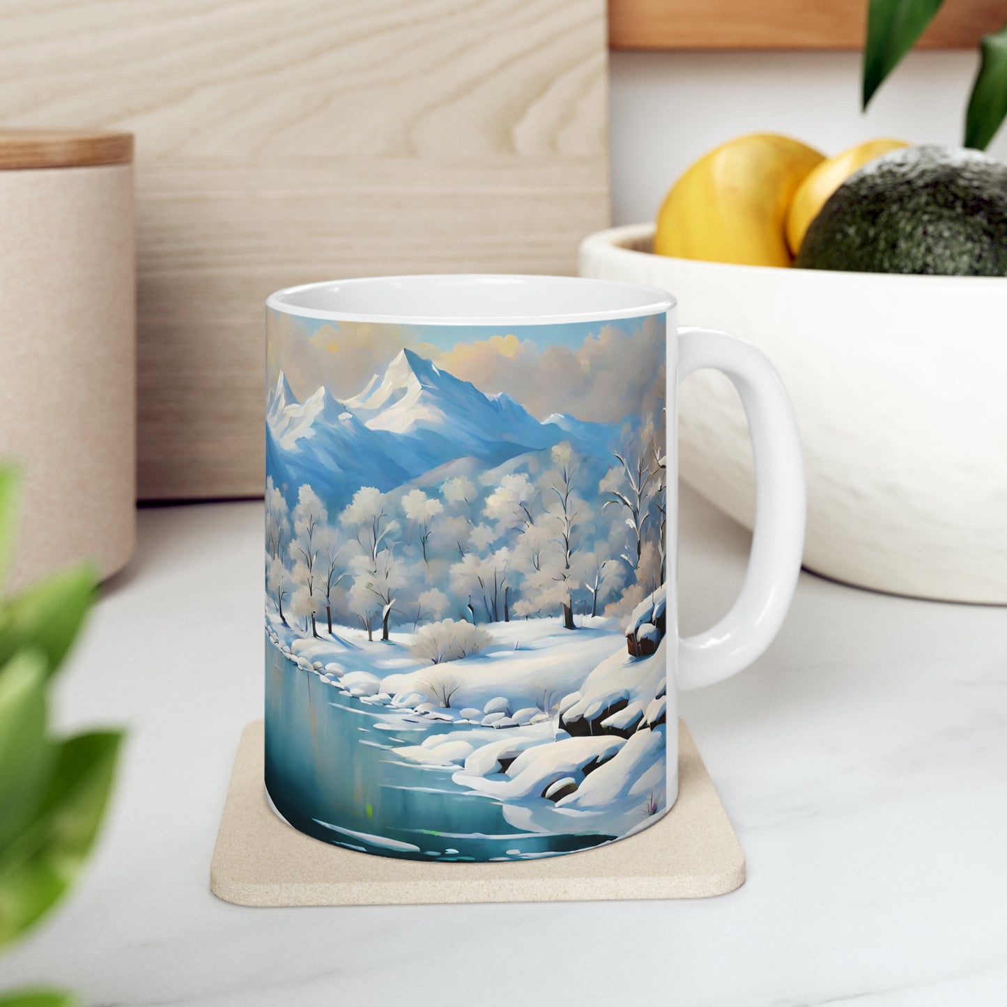 Ceramic Mug 11oz - Winter 2001