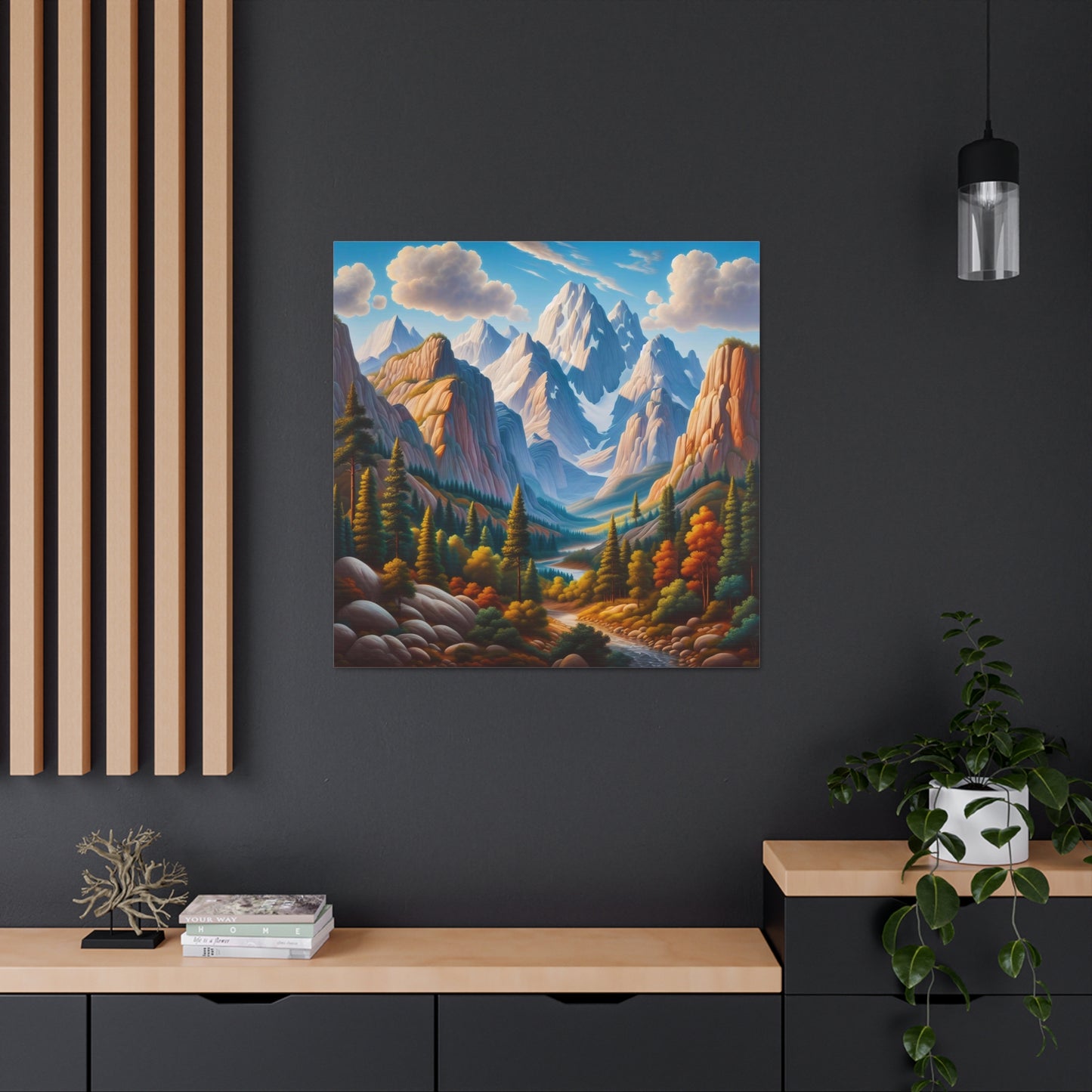 Canvas Gallery Wrap - Mountains 8