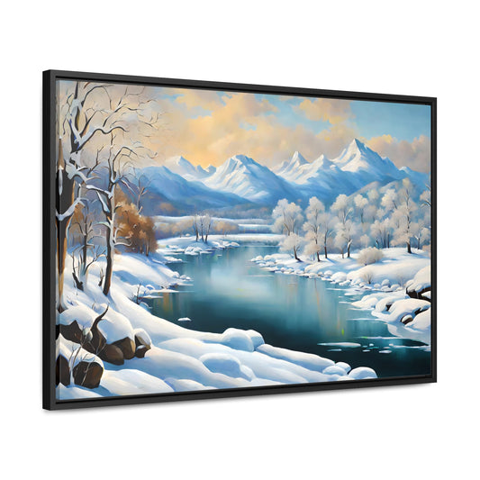 Framed Canvas Gallery Wrap - Winter 2001