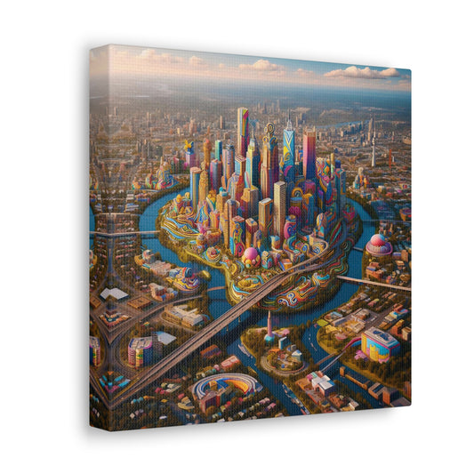 Canvas Gallery Wrap - City 12