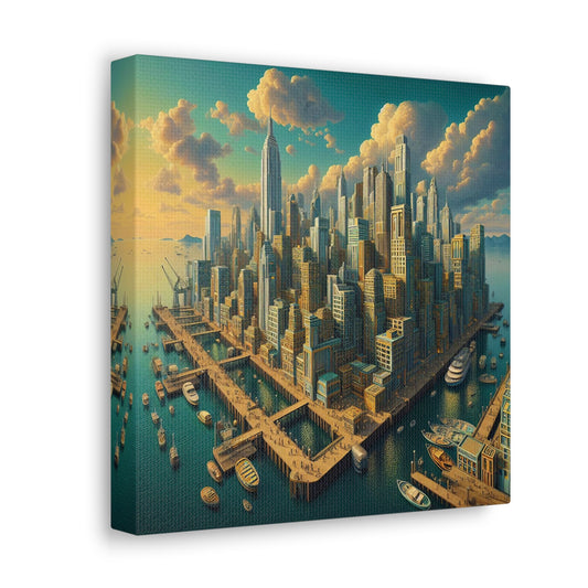 Canvas Gallery Wrap - Harbor 12