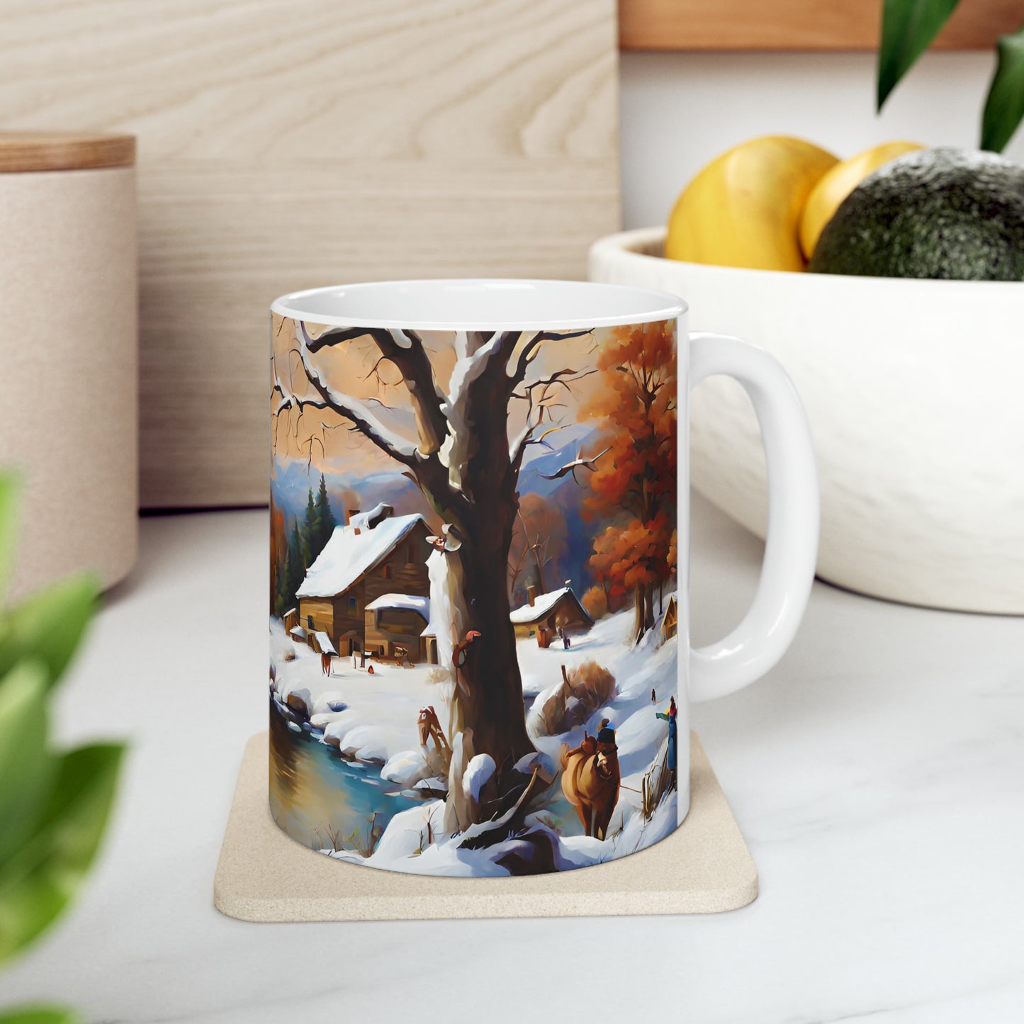 Ceramic Mug 11oz - Winter 2002