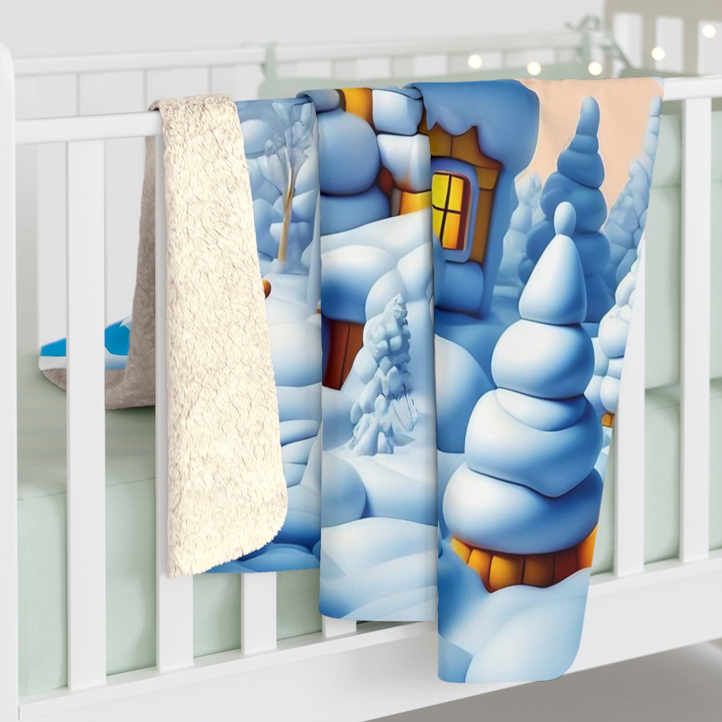 Sherpa Fleece Blanket - Winter 111