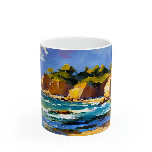 Ceramic Mug 11oz - Beach 6002