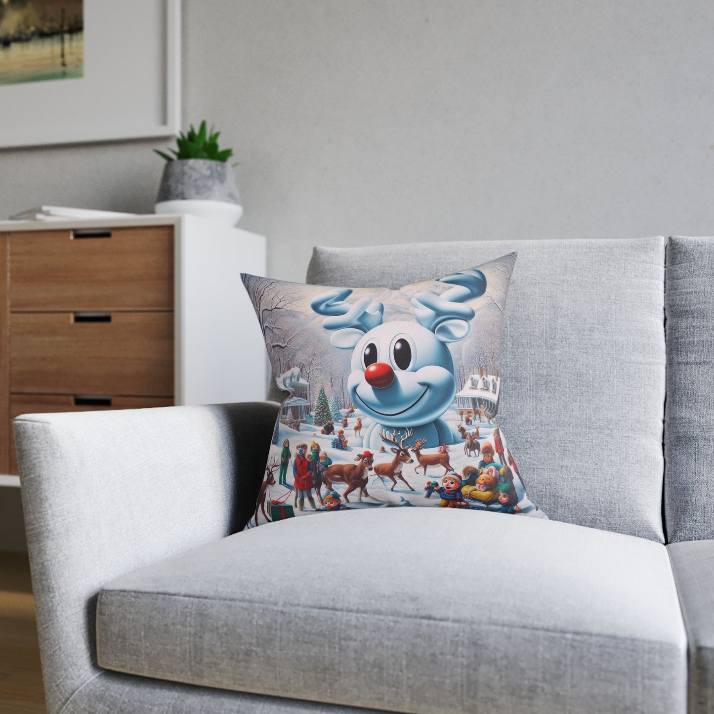 Square Pillow - Winter 102