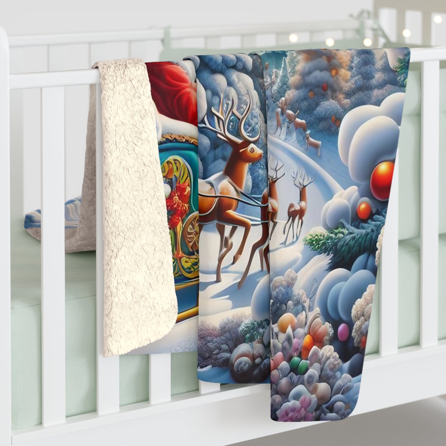 Sherpa Fleece Blanket - Winter 113