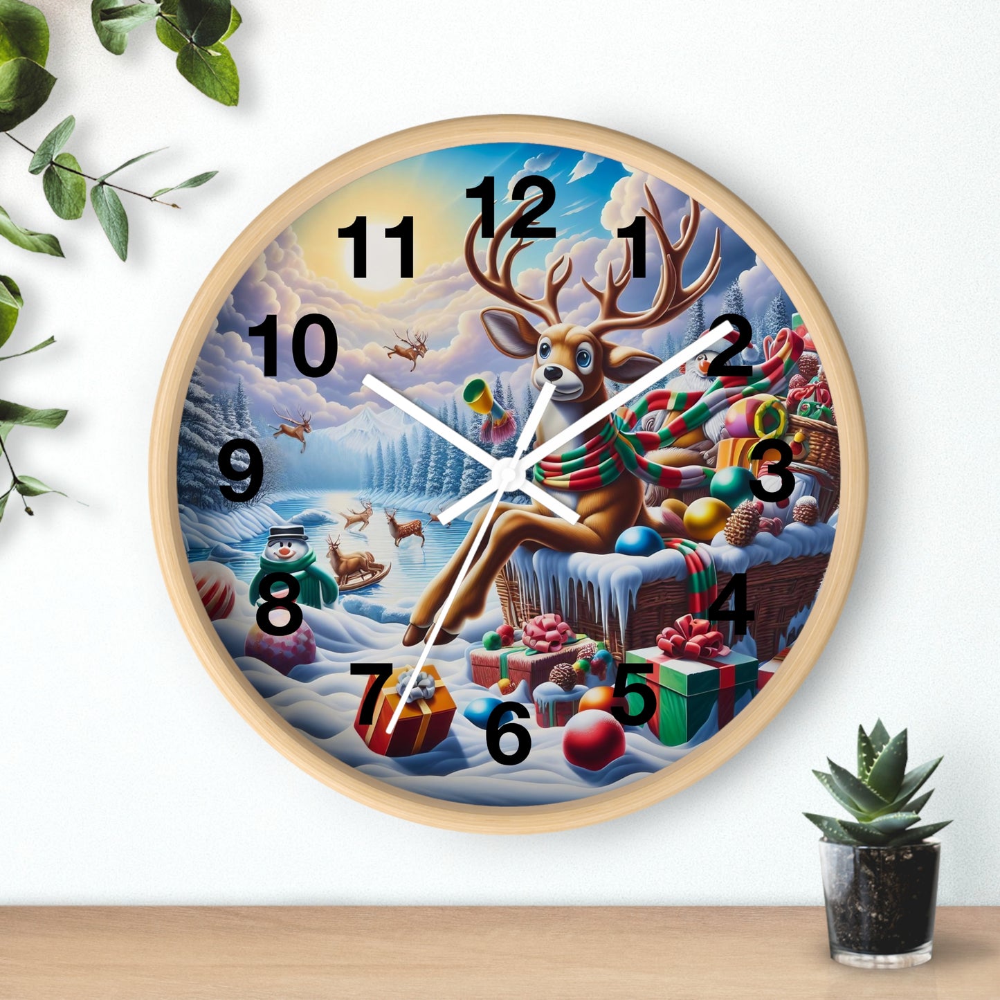 Wall Clock - Winter 117