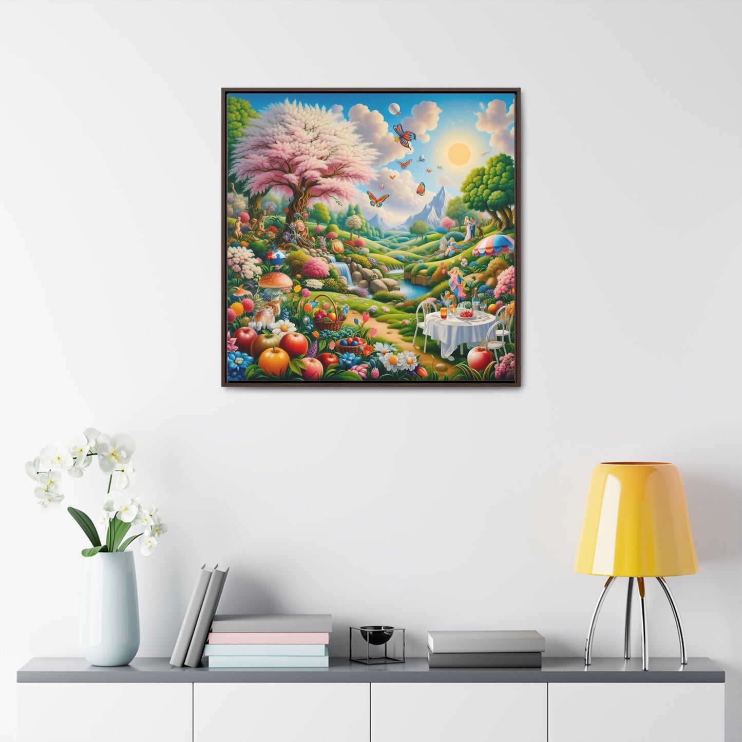 Framed Gallery Canvas Wrap - Spring 121