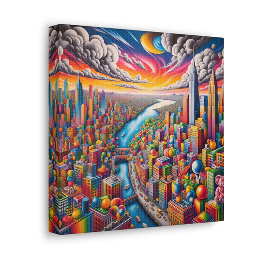 Canvas Gallery Wrap - City 15