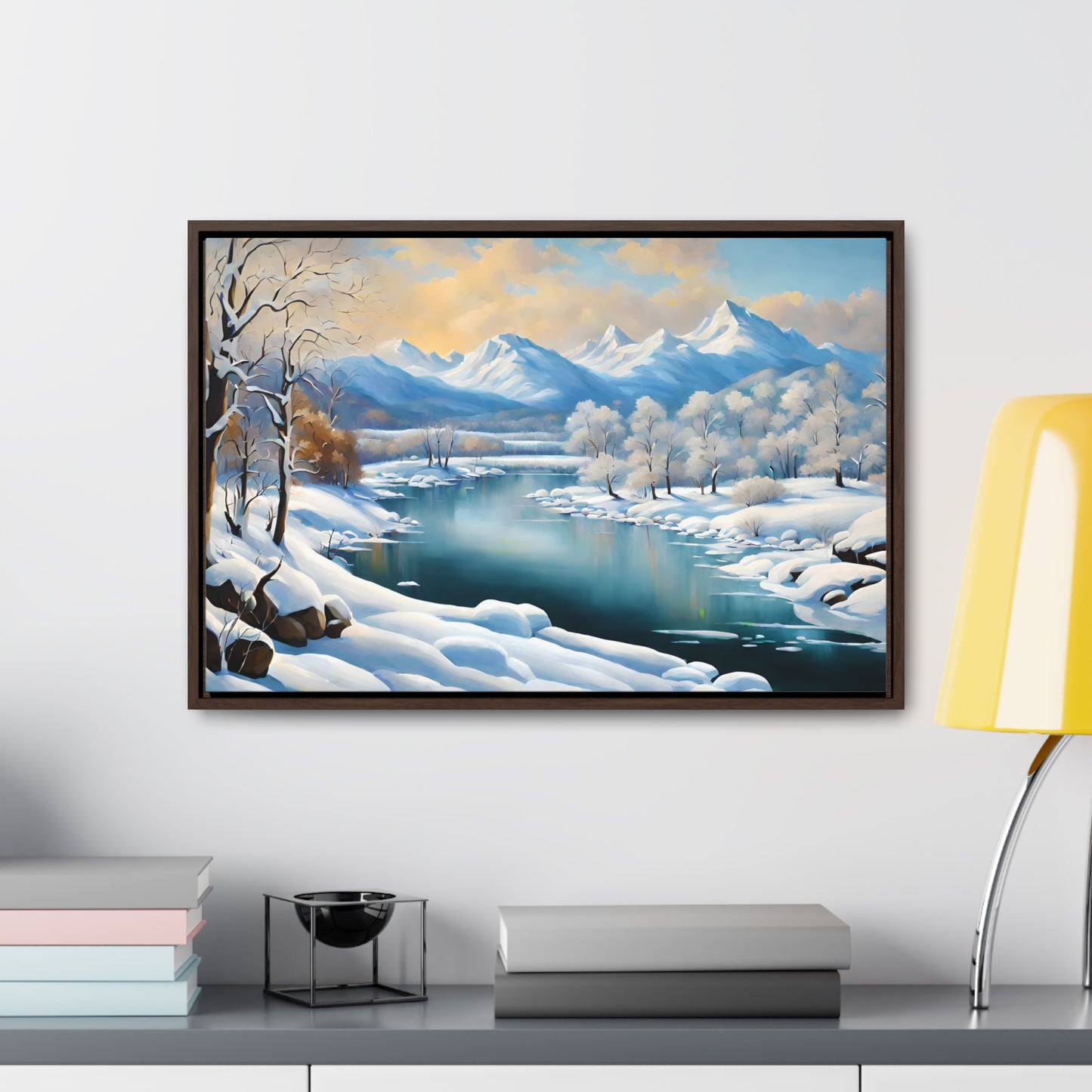 Framed Canvas Gallery Wrap - Winter 2001