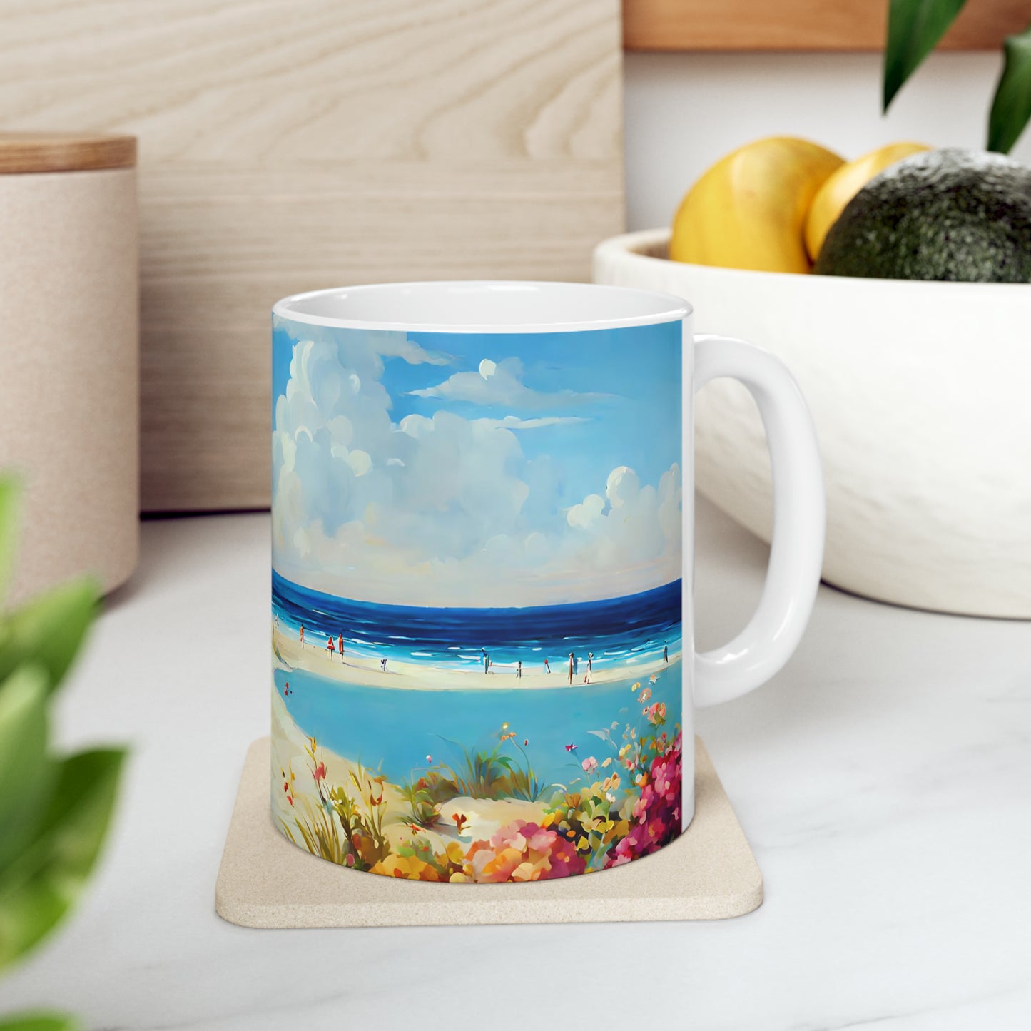 Ceramic Mug 11oz - Beach 2013