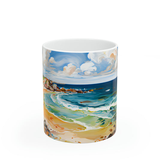 Ceramic Mug 11oz - Beach 12002