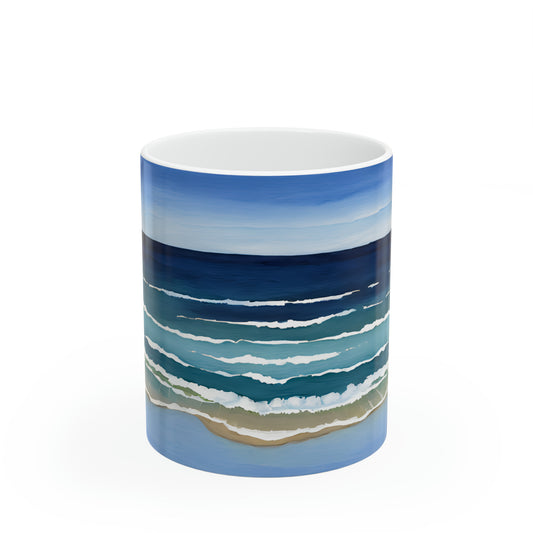 Ceramic Mug 11oz - Beach 5001