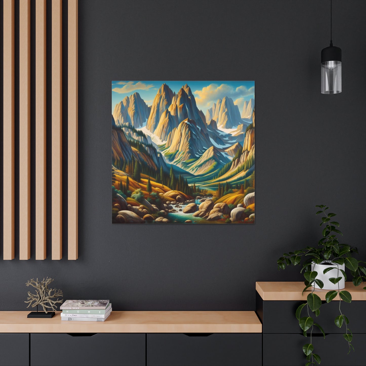 Canvas Gallery Wrap - Mountains 7