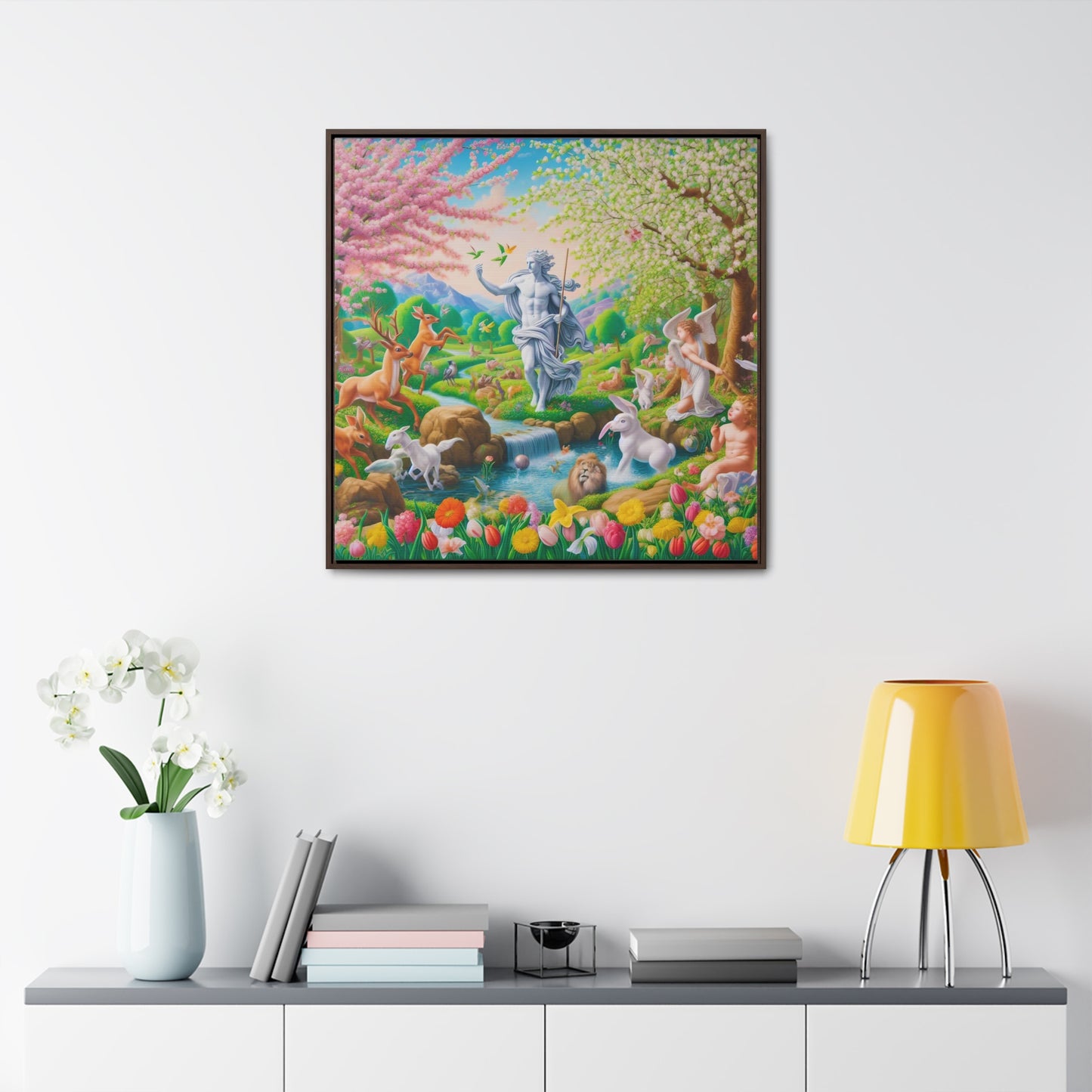 Framed Gallery Canvas Wrap - Spring 12