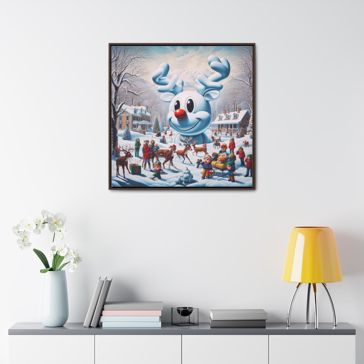 Framed Gallery Canvas Wrap - Winter 102