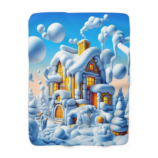 Sherpa Fleece Blanket - Winter 111