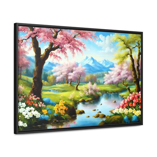 Framed Canvas Gallery Wrap - Spring 2001