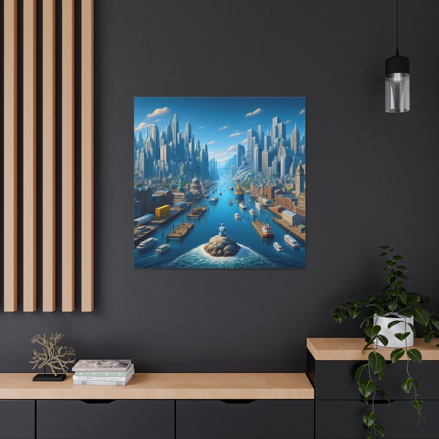 Canvas Gallery Wrap - Harbor 7