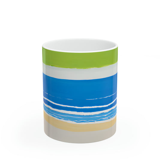 Ceramic Mug 11oz - Beach 10002