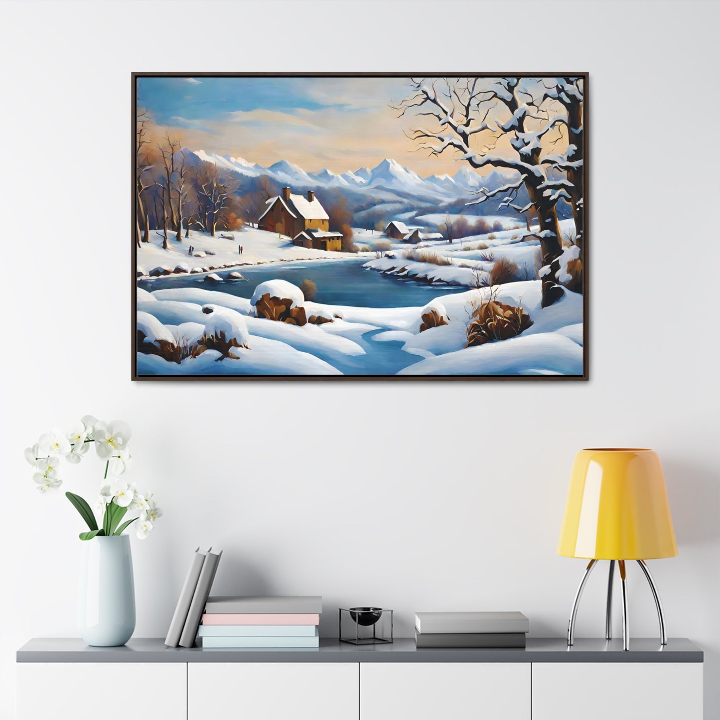 Framed Canvas Gallery Wrap - Winter 2004