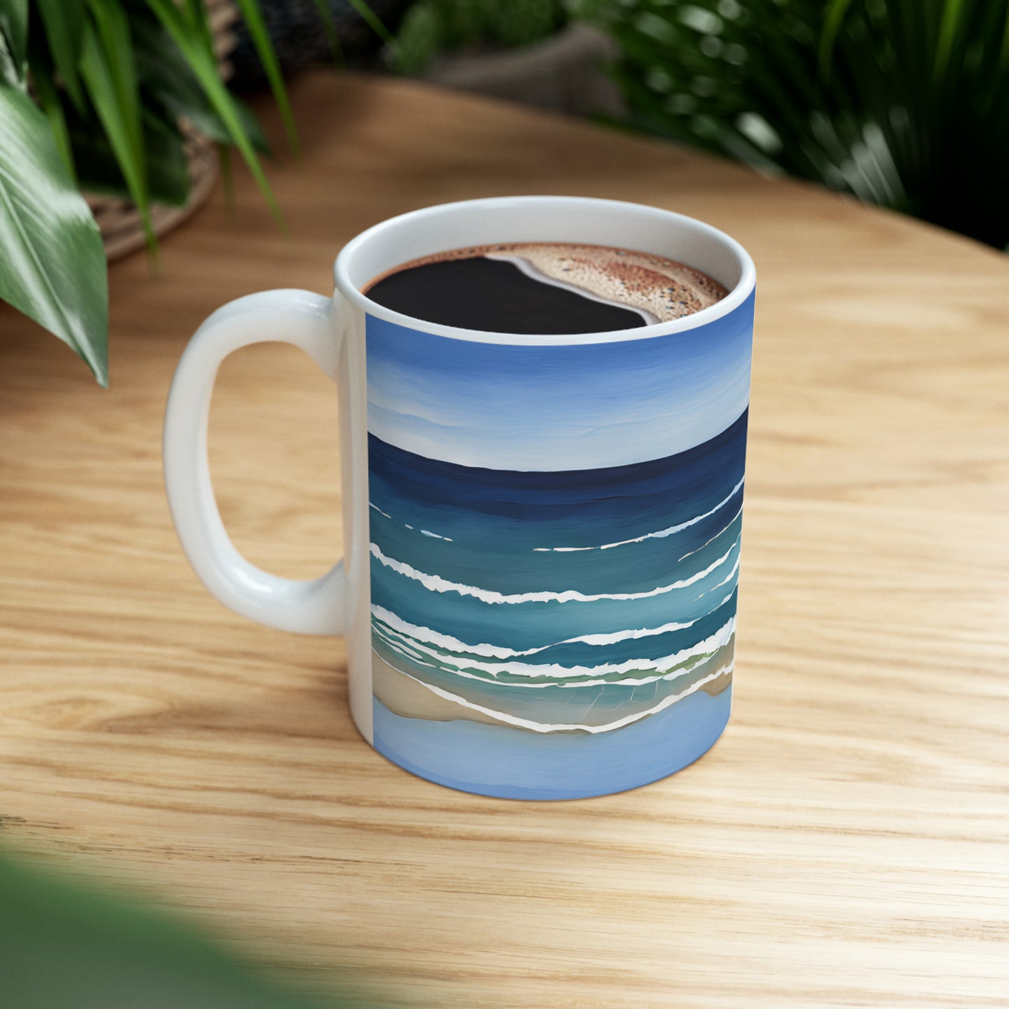 Ceramic Mug 11oz - Beach 5001