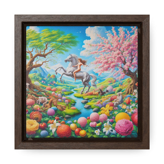 Framed Gallery Canvas Wrap - Spring 141