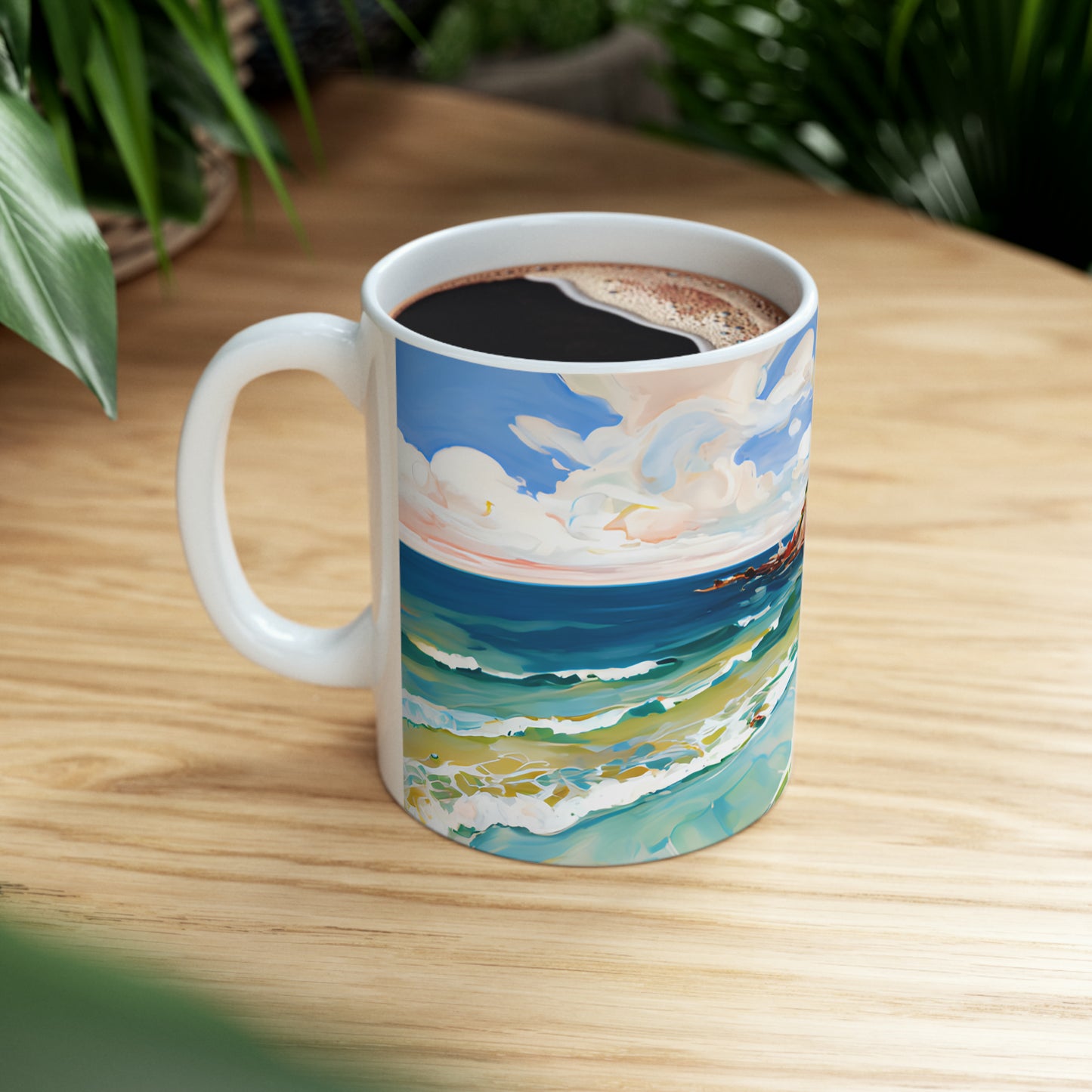 Ceramic Mug 11oz - Beach 12001