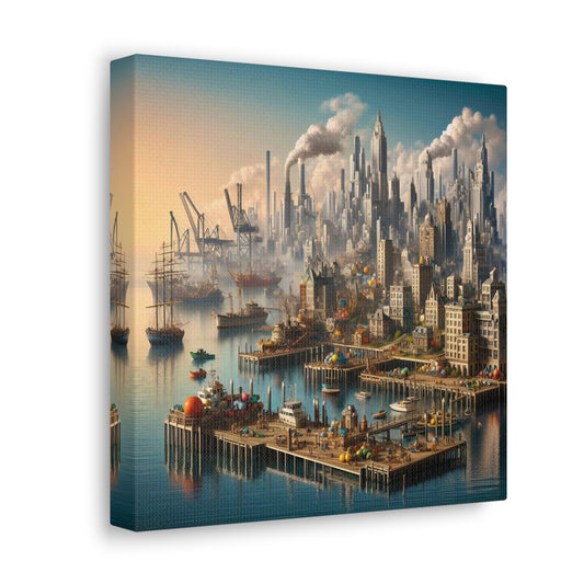 Canvas Gallery Wrap - Harbor 25