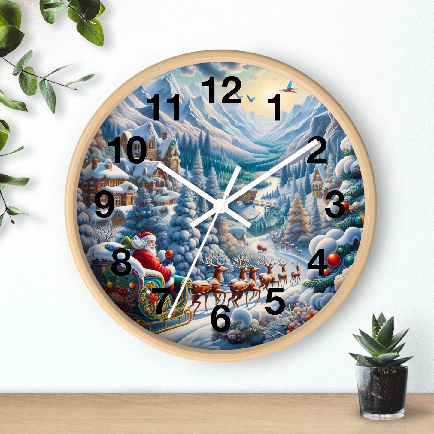 Wall Clock - Winter 113