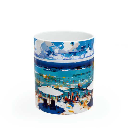 Ceramic Mug 11oz - Beach 4002