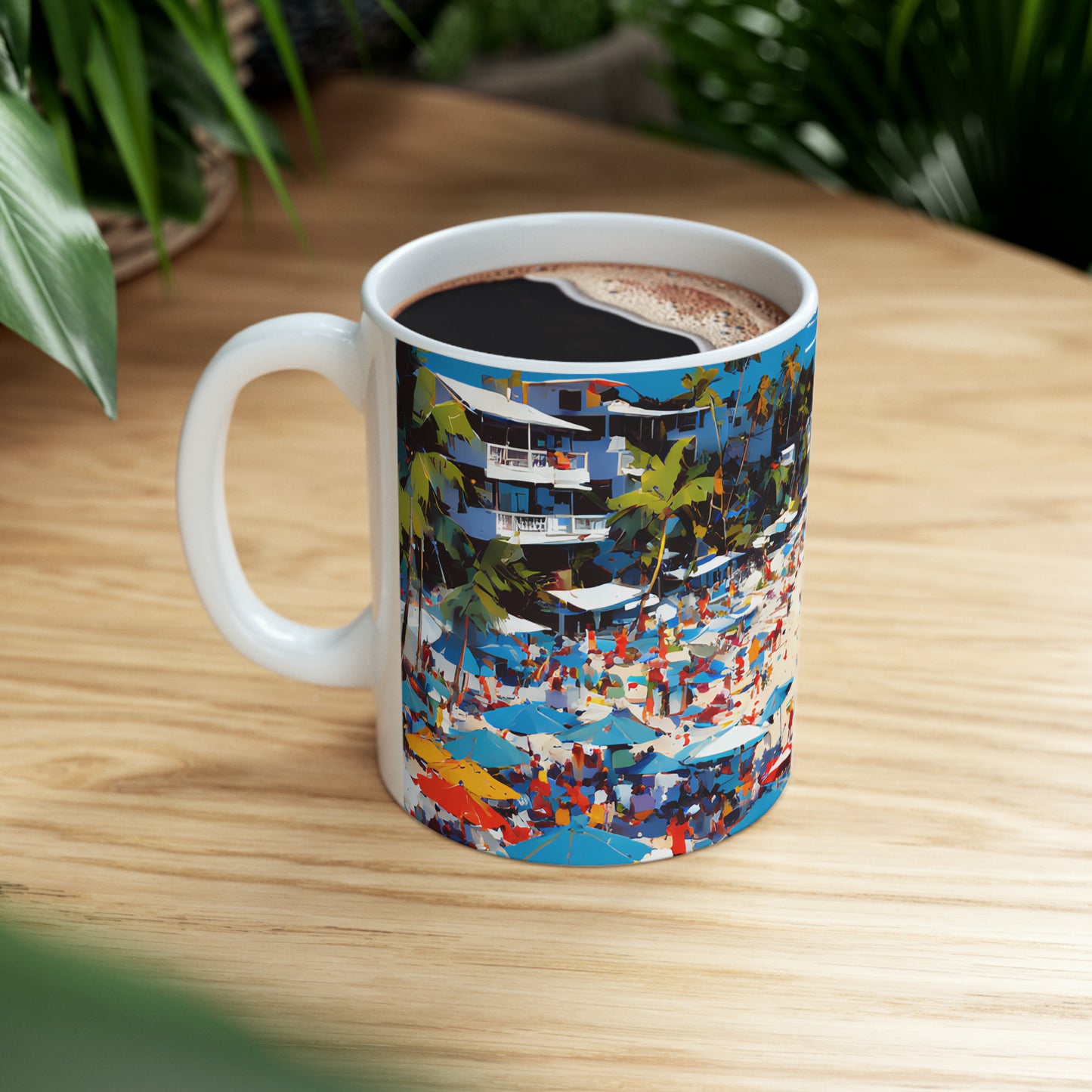 Ceramic Mug 11oz - Beach 4003