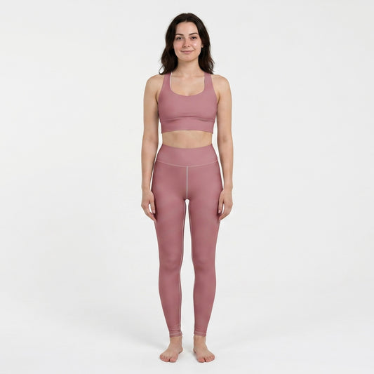 Yoga Leggings - Blush Dune