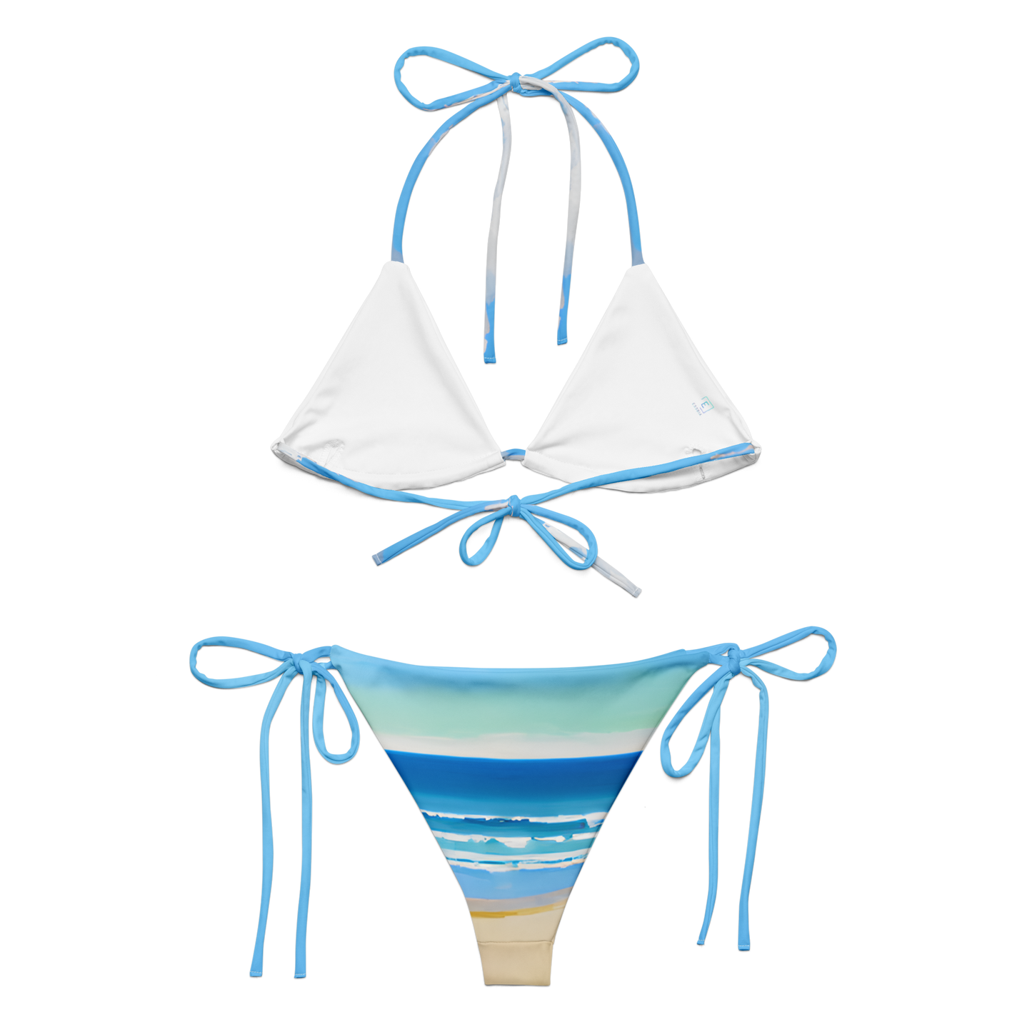String Bikini Set - Beach 8001