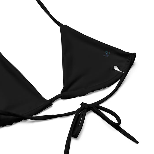 String Bikini Set - Timeless - Deep Black