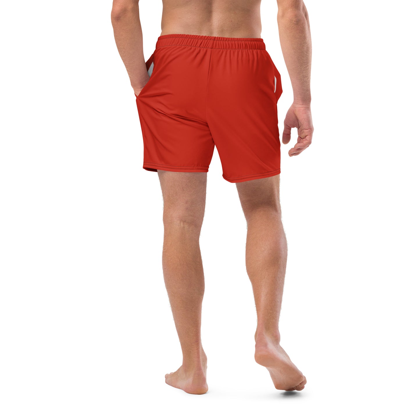 Men's Swim Trunks - Intemporal - Ferocious Orange