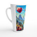 White Latte 17oz Ceramic Mug - Valentine's Day 10