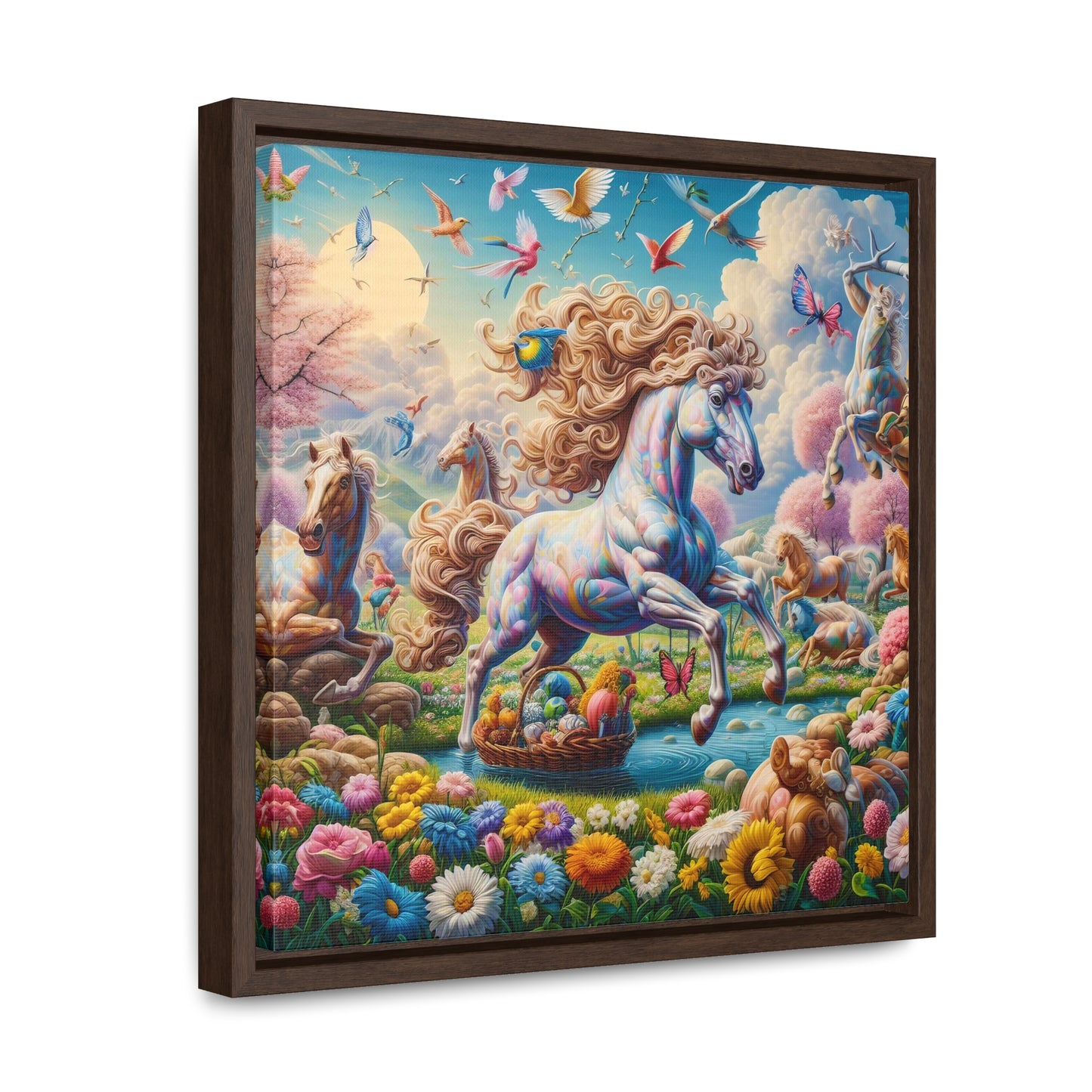 Framed Gallery Canvas Wrap - Spring 51