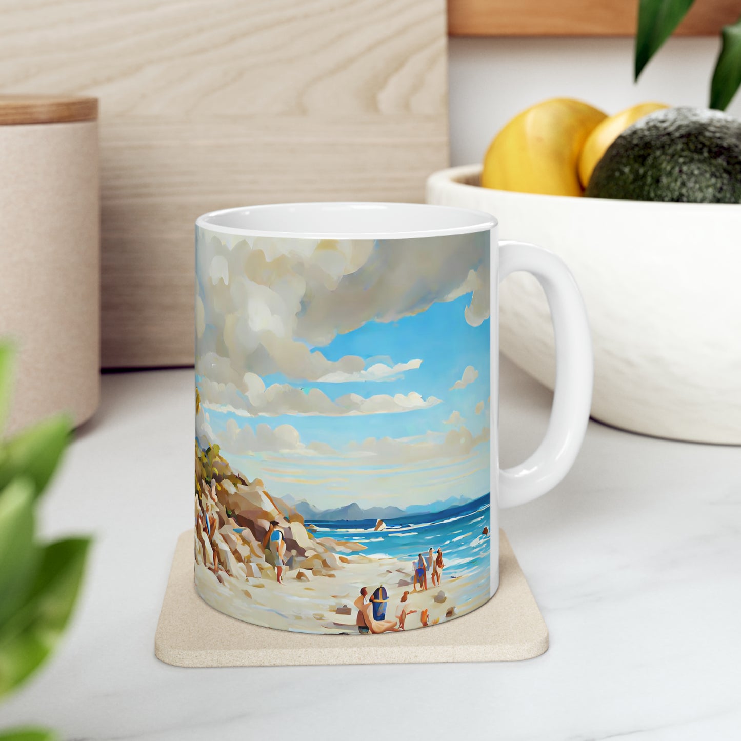 Ceramic Mug 11oz - Beach 2009