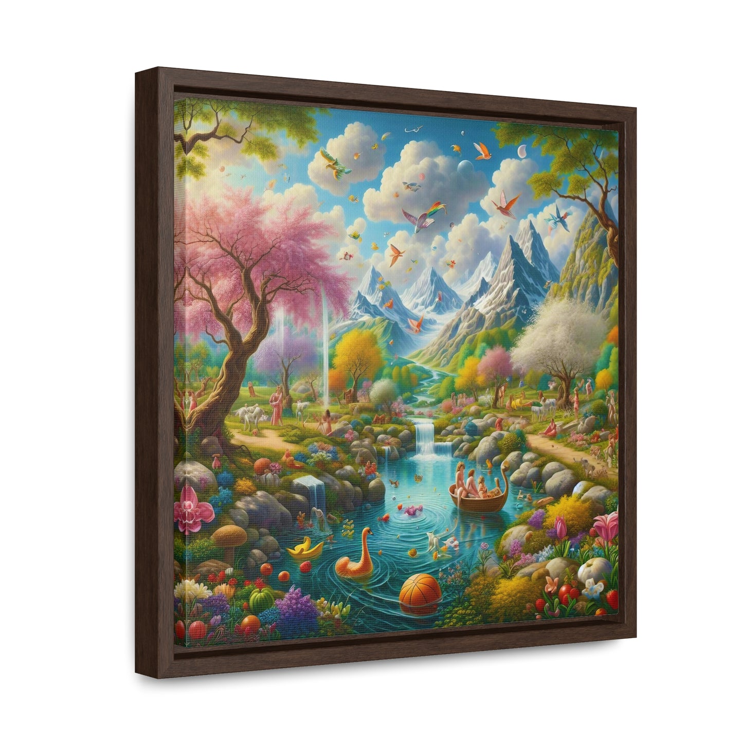 Framed Gallery Canvas Wrap - Spring 30