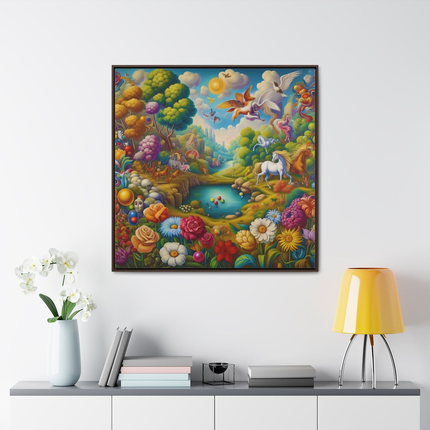 Framed Gallery Canvas Wrap - Spring 3