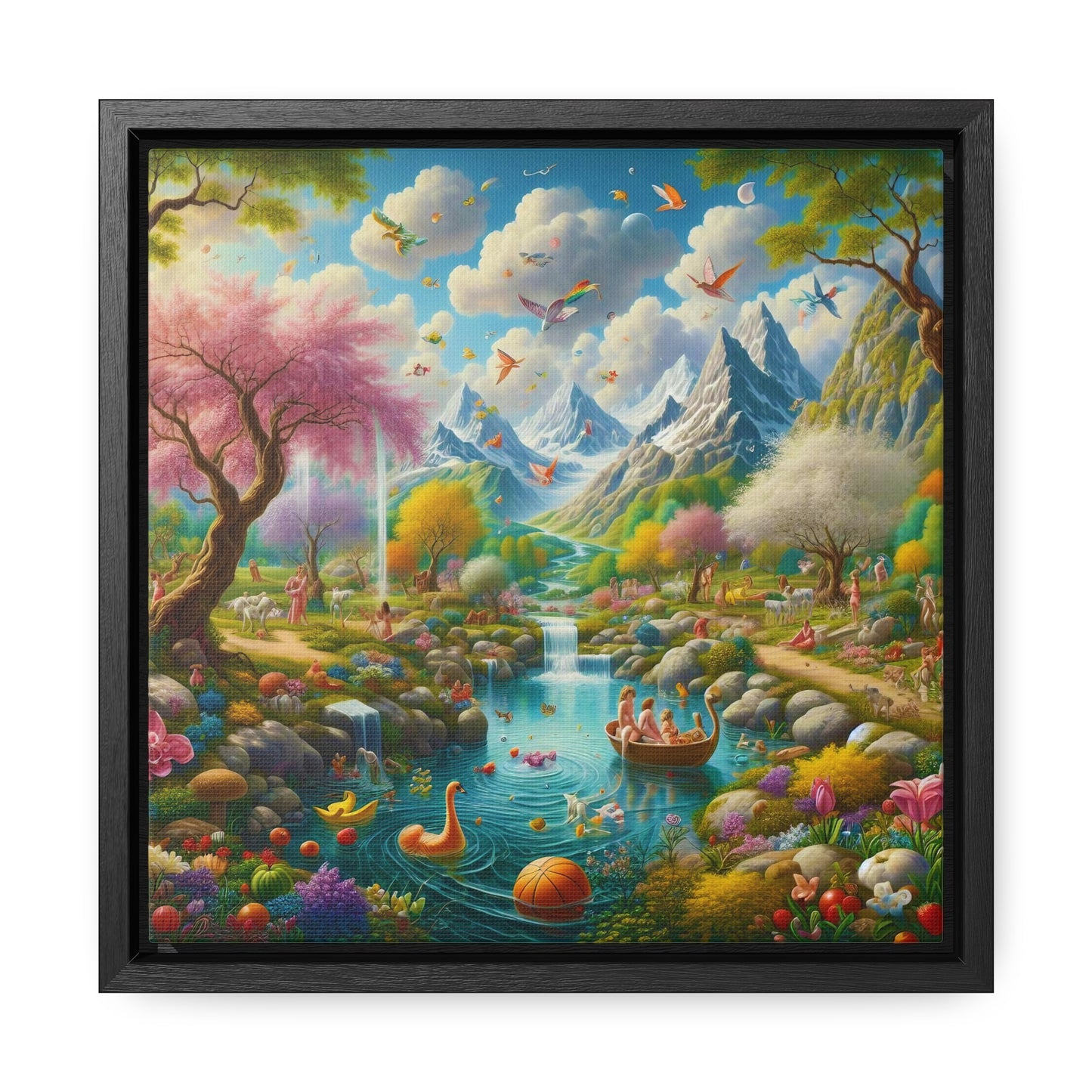 Framed Gallery Canvas Wrap - Spring 30