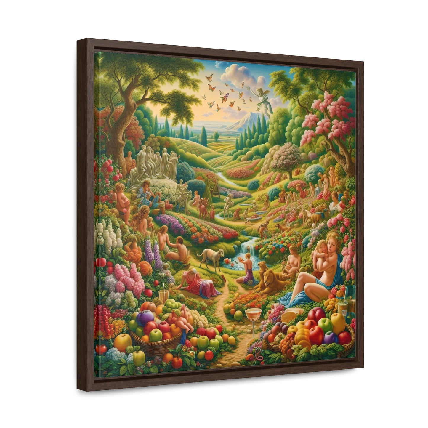 Framed Gallery Canvas Wrap - Spring 5